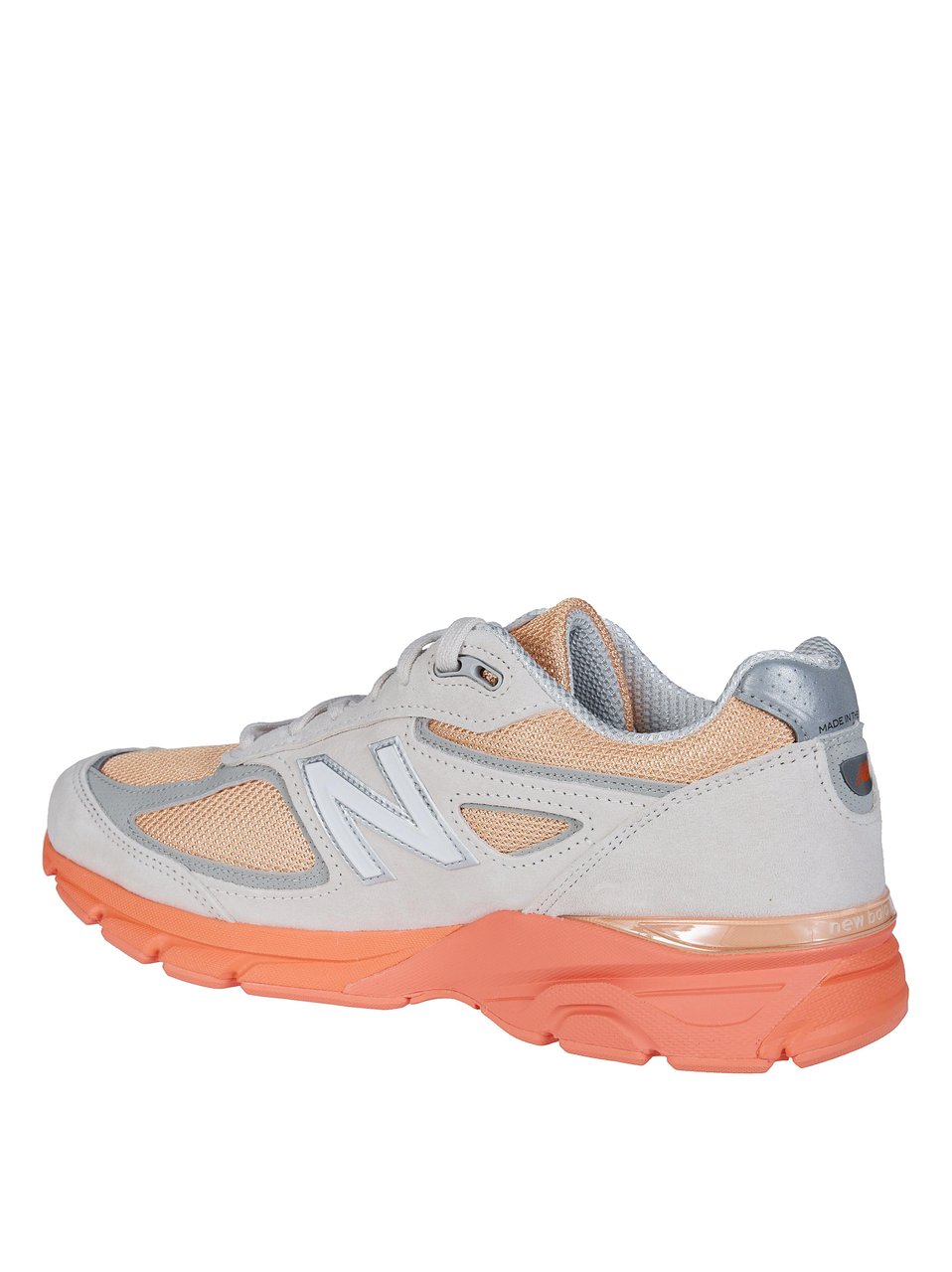 New Balance Breathable Mesh Sneakers with Cushioned Midsole Grijs