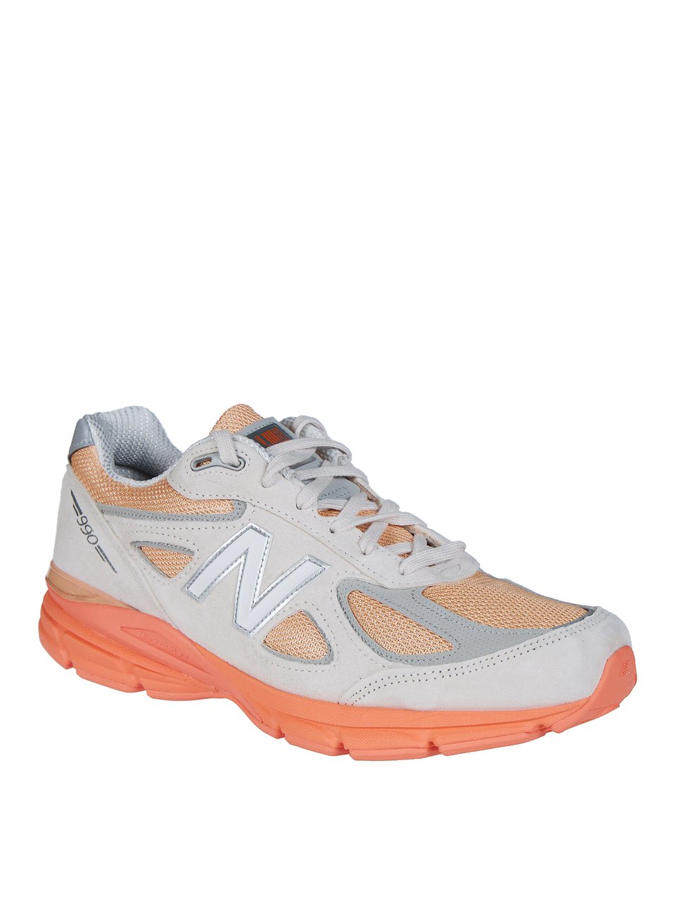 New Balance Breathable Mesh Sneakers with Cushioned Midsole Grijs