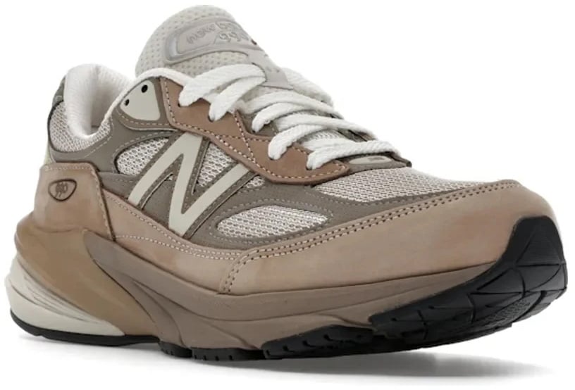 New Balance New Balance 990v6 MiUSA Driftwood Timberwolf Wit