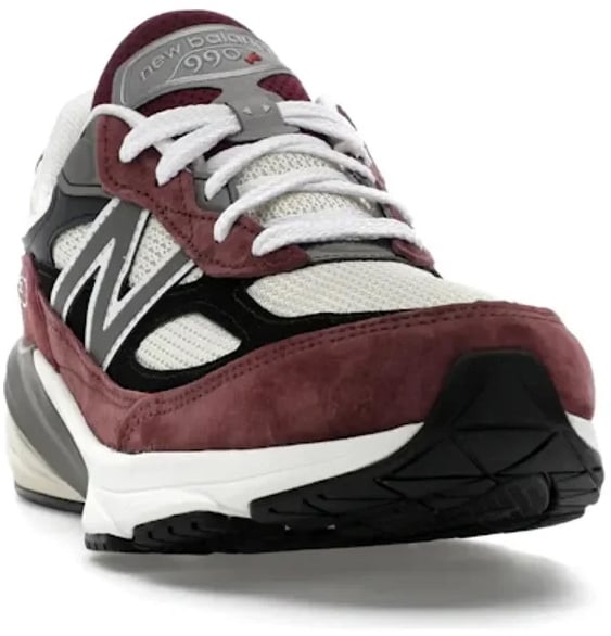 New Balance 990v6 MiUSA Dark Ember Afterglow Wit