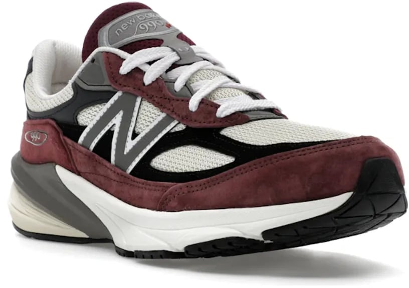 New Balance New Balance 990v6 MiUSA Dark Ember Afterglow Wit