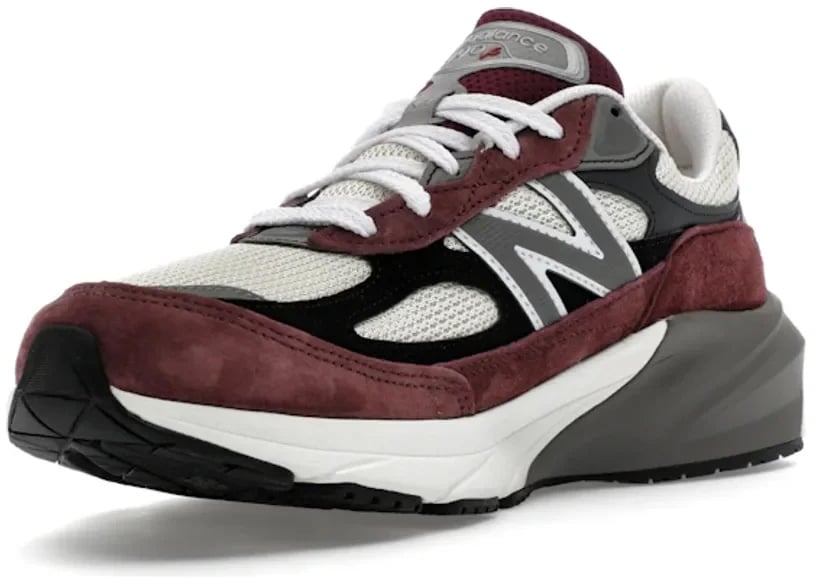 New Balance 990v6 MiUSA Dark Ember Afterglow Wit
