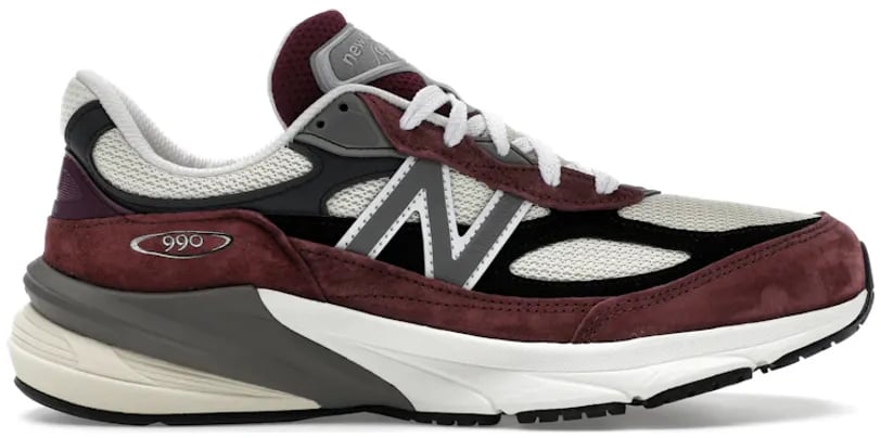 New Balance New Balance 990v6 MiUSA Dark Ember Afterglow Wit