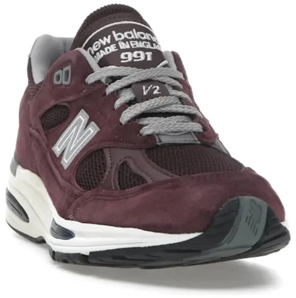 New Balance New Balance 991v2 MiUK Catawba Grape Wit
