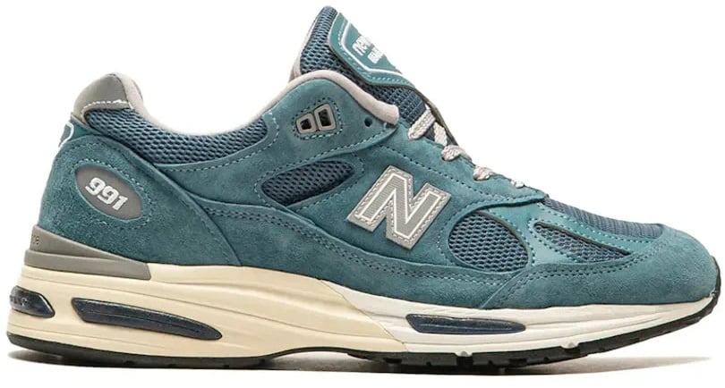 New Balance New Balance 991v2 MiUK Tapestry Blue Blauw