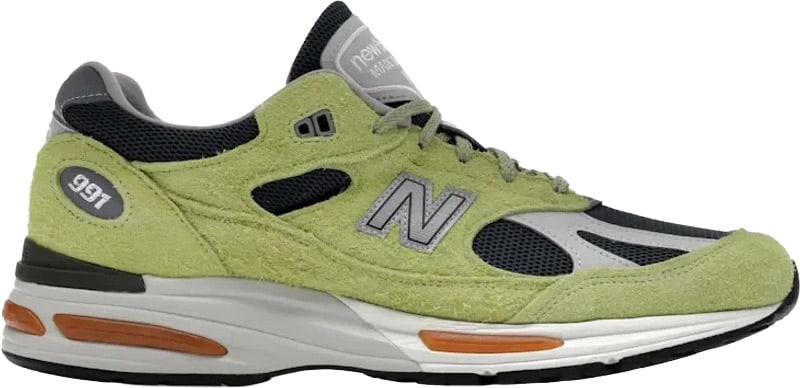 New Balance 991v2 MiUK Grape Sorbet Groen