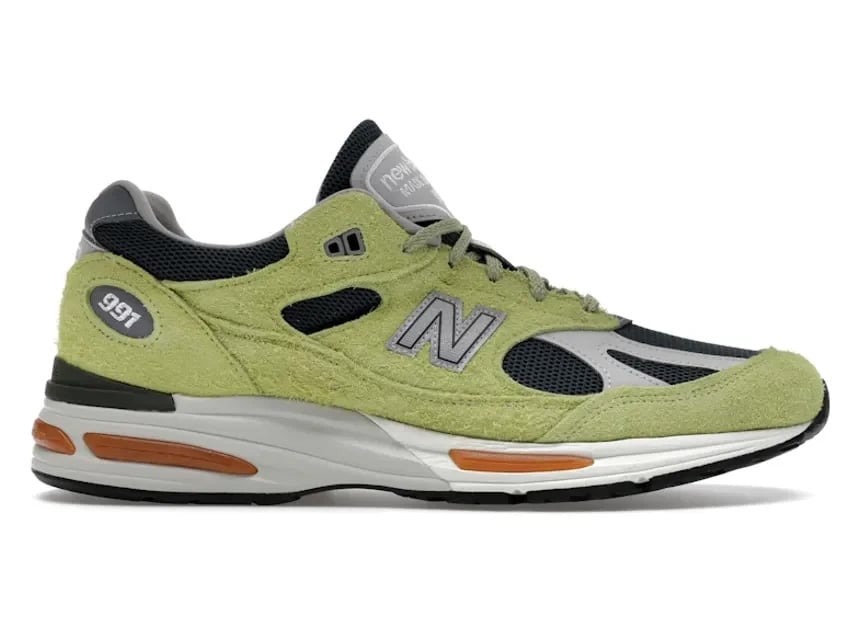 New Balance 991v2 MiUK Grape Sorbet Groen