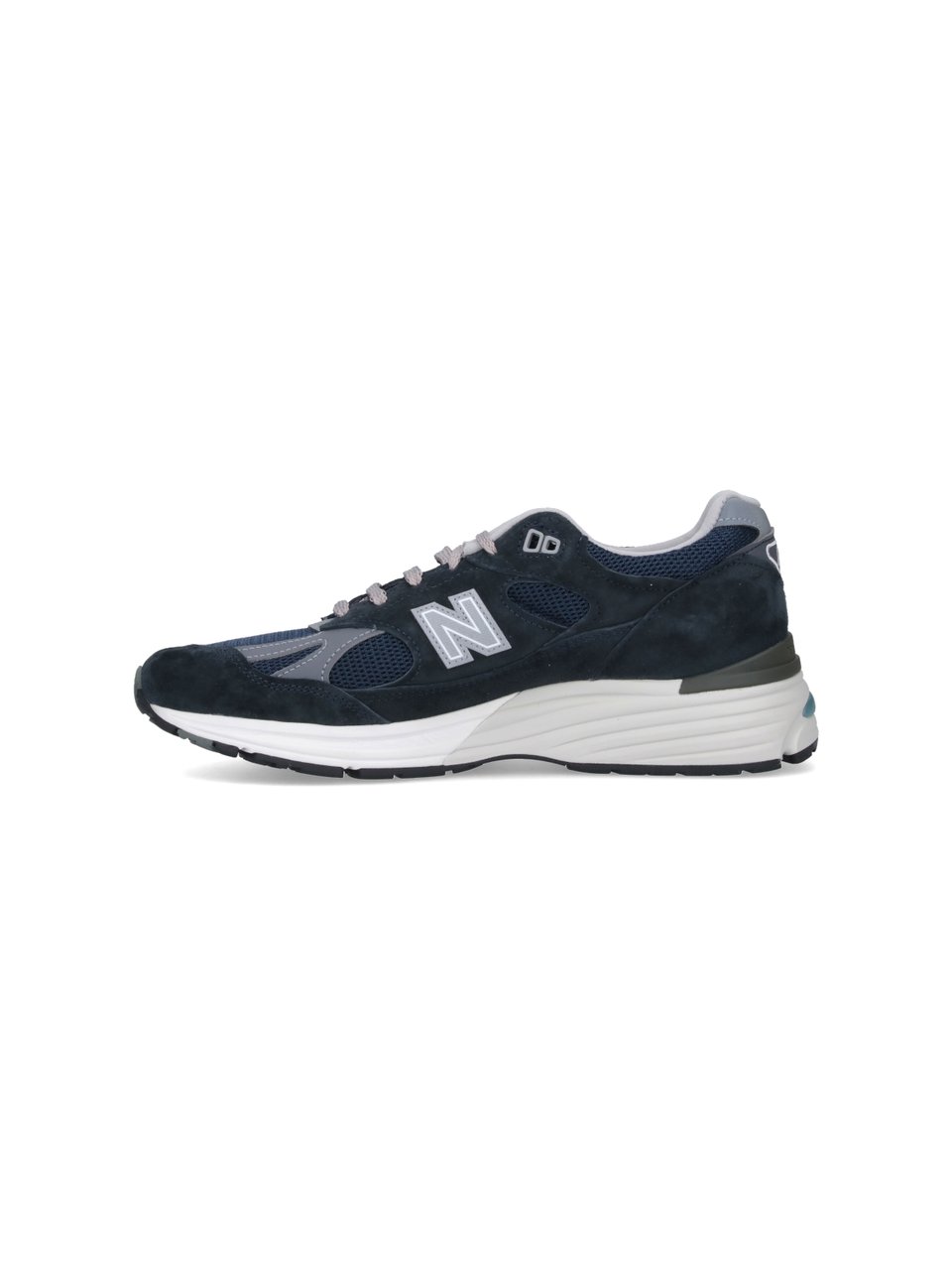New Balance Navy Made In Uk 991V2 Mesh Sneakers Blauw
