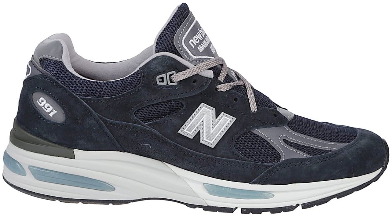 New Balance 991v2 Sneakers Blue Blauw