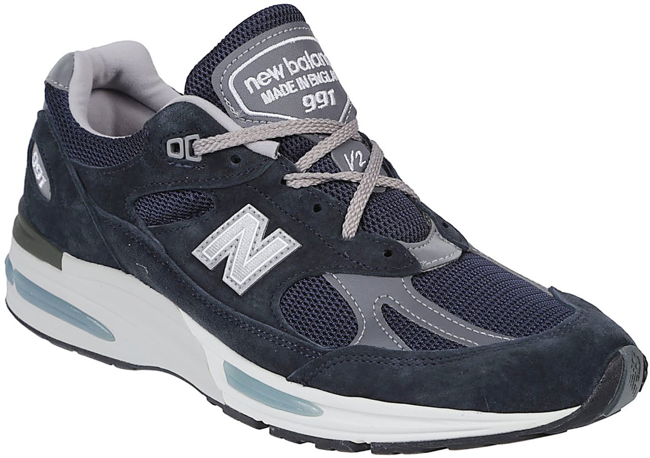 New Balance 991v2 Sneakers Blue Blauw