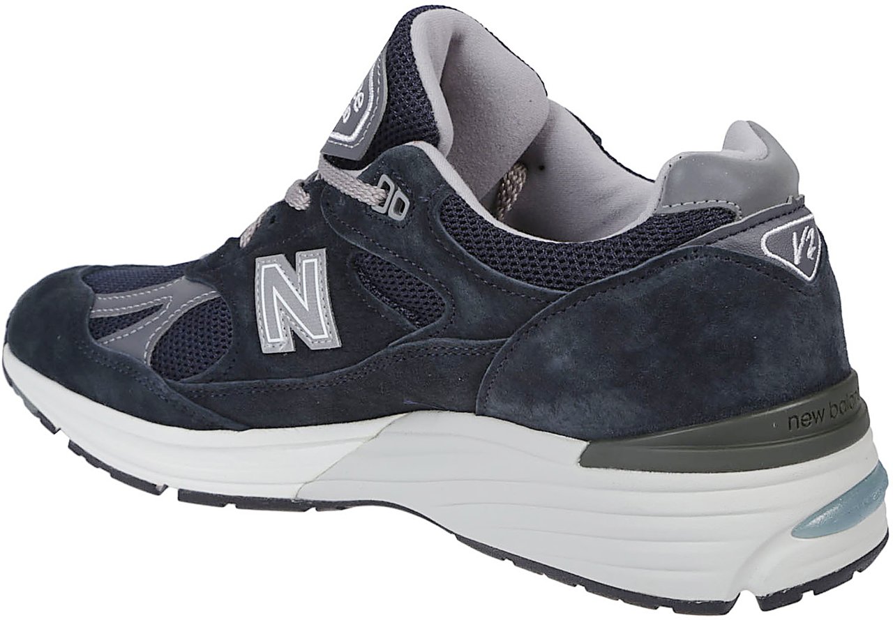 New Balance 991v2 Sneakers Blue Blauw