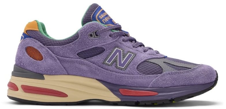 New Balance New Balance 991v2 MiUK Salehe Bembury Colors Be The Palette Paars
