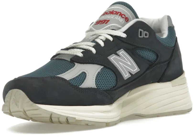 New Balance New Balance 991v2 MiUK Vintage Navy Wit