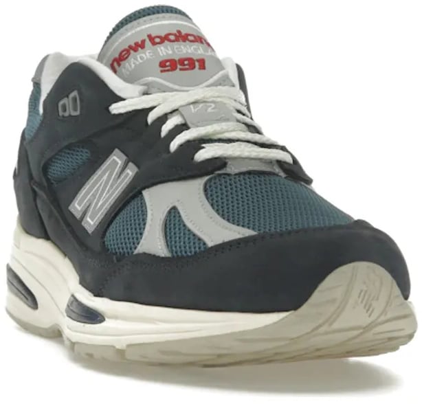 New Balance New Balance 991v2 MiUK Vintage Navy Wit