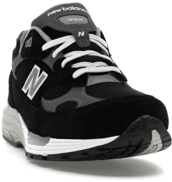 New Balance New Balance 992 MiUSA Black Grey Zwart