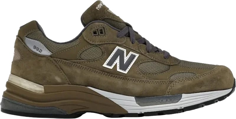 New Balance New Balance 992 MiUSA Dark Camo Groen