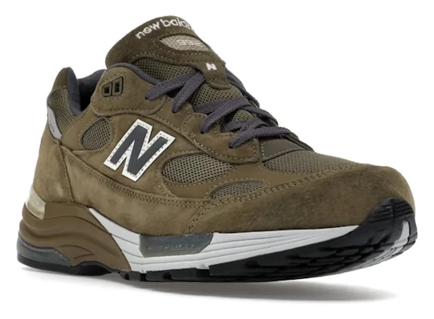 New Balance New Balance 992 MiUSA Dark Camo Groen