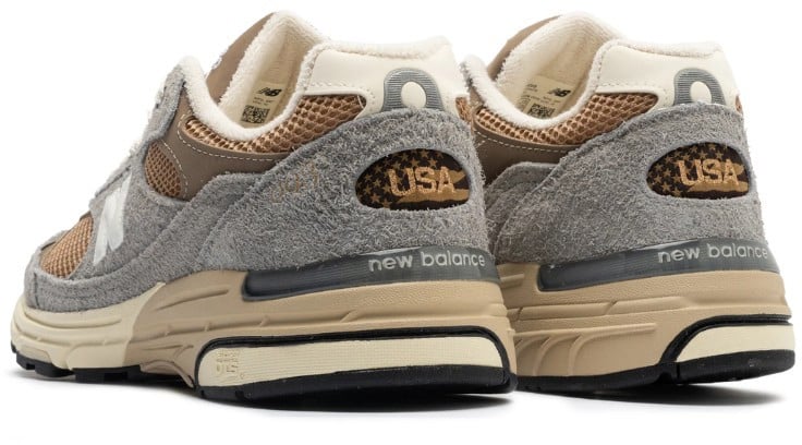 New Balance New Balance 993 Teddy Santis MiUSA Sadow Grey Driftwood Grijs