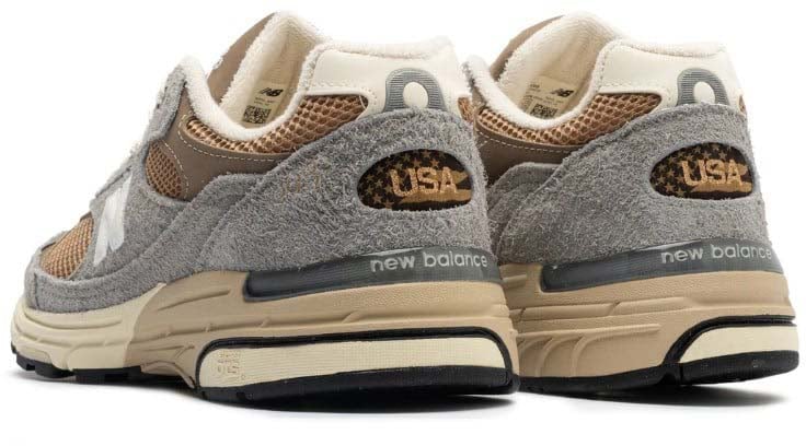 New Balance New Balance 993 Teddy Santis MiUSA Sadow Grey Driftwood Grijs