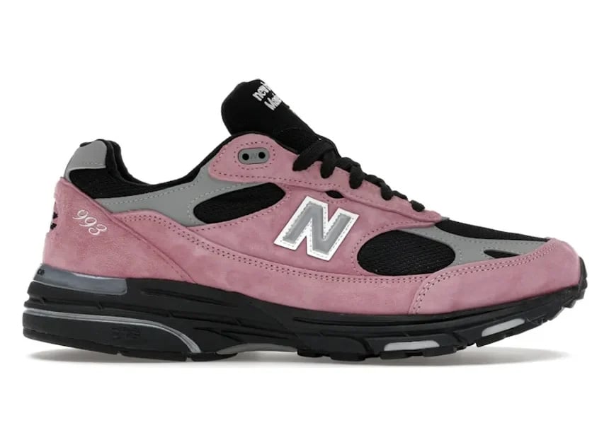 New Balance 993 MiUSA Pink Taffy Zwart