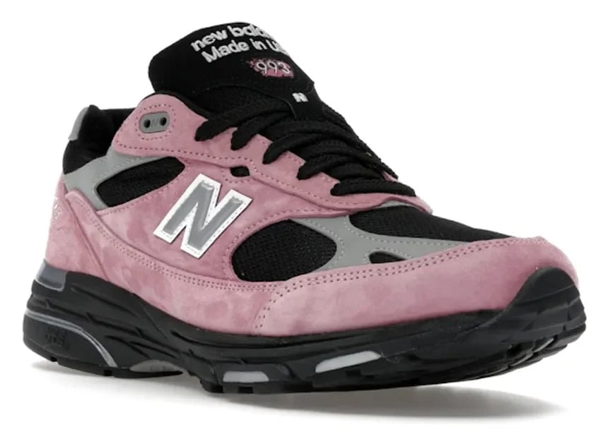 New Balance 993 MiUSA Pink Taffy Zwart