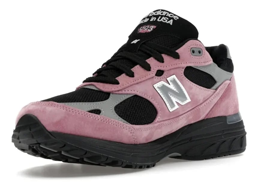 New Balance 993 MiUSA Pink Taffy Zwart