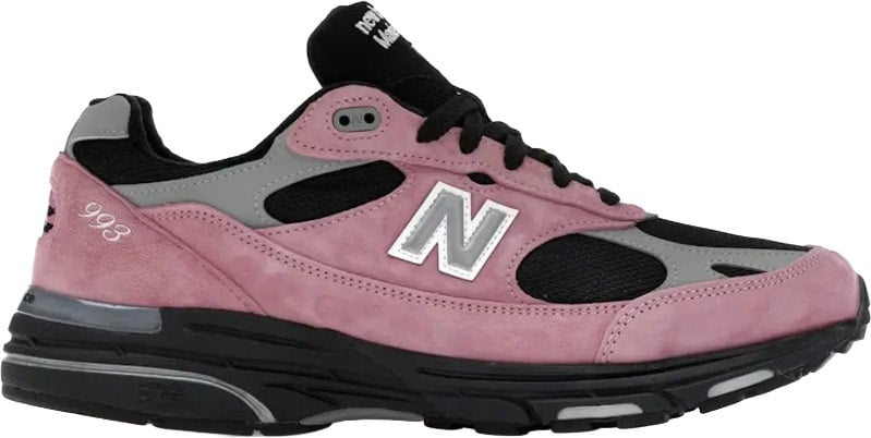 New Balance 993 MiUSA Pink Taffy Zwart
