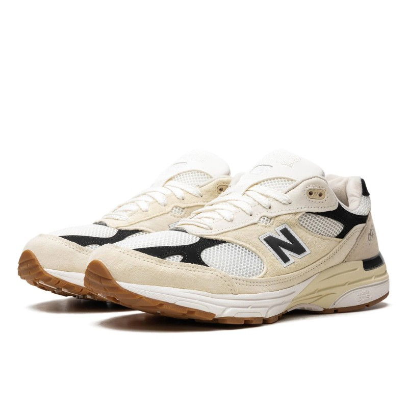 New Balance New Balance 993 MiUSA Teddy Santis Sea Salt Black Wit