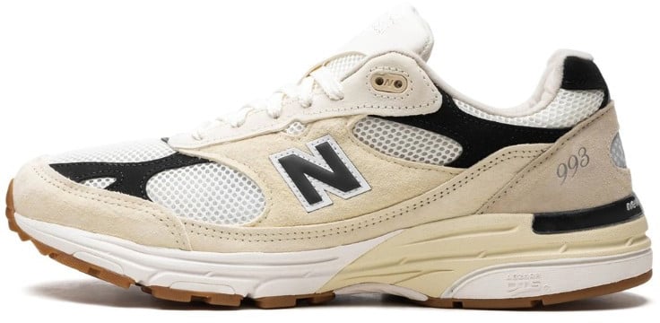 New Balance New Balance 993 MiUSA Teddy Santis Sea Salt Black Wit