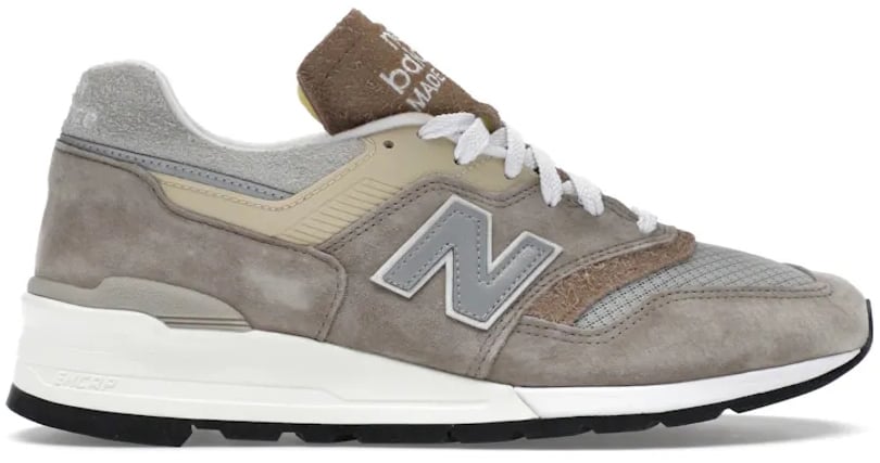 New Balance New Balance 997 MiUSA Light Mushroom Mirage Grey Wit