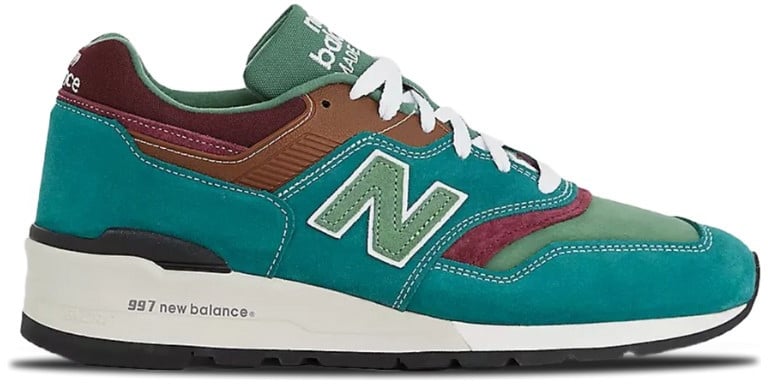New Balance New Balance 997 MiUSA Vintage Teal Jade Wit