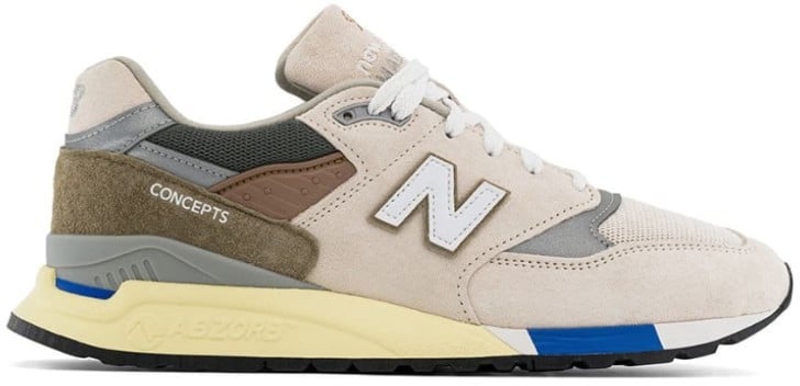 New Balance New Balance 998 MiUSA Concepts C-Note 10th Anniversary Beige