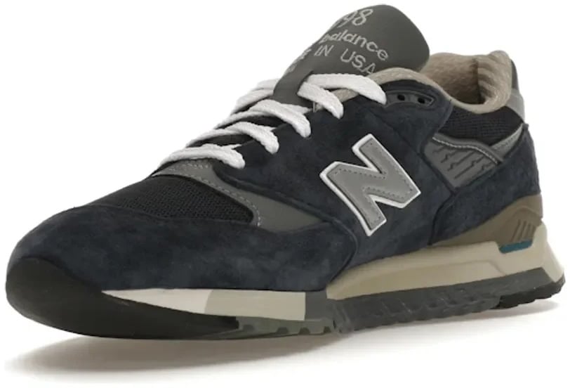 New Balance New Balance 998 MiUSA Navy Grey Wit