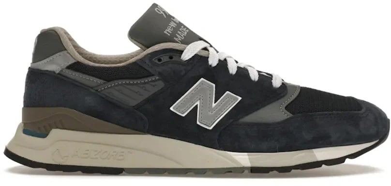 New Balance New Balance 998 MiUSA Navy Grey Wit
