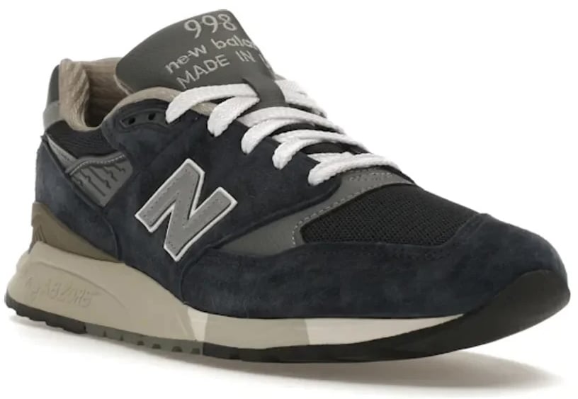 New Balance New Balance 998 MiUSA Navy Grey Wit