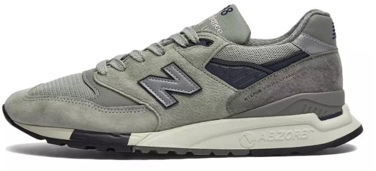 New Balance New Balance 998 MiUSA WTAPS Grey Wit