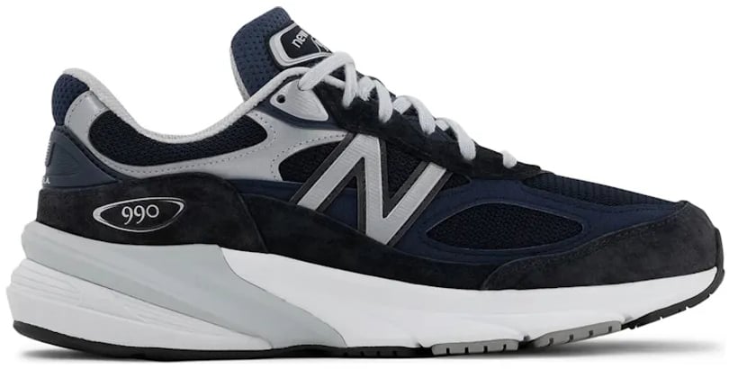 New Balance New Balance 990v6 MiUSA Navy White (Women's) Wit
