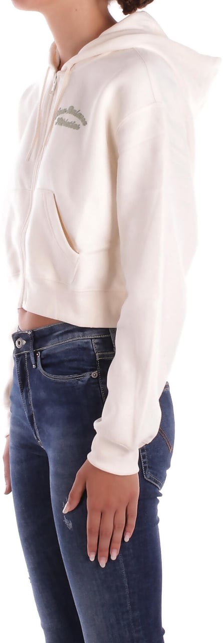 New Balance Sweaters Cream Wit