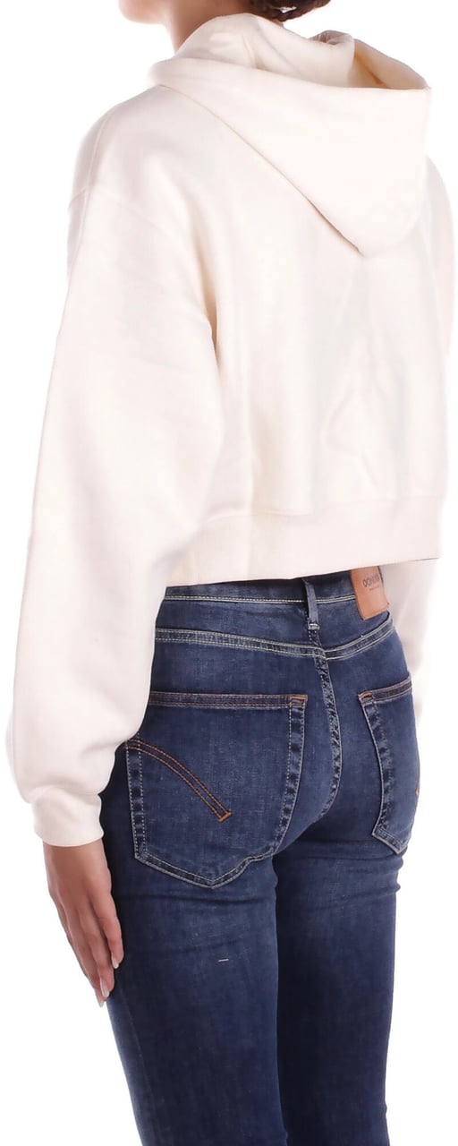 New Balance Sweaters Cream Wit