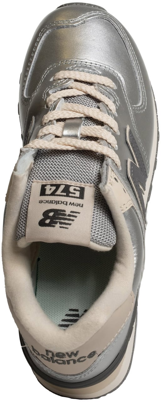 New Balance Sneakers Silver Zilver