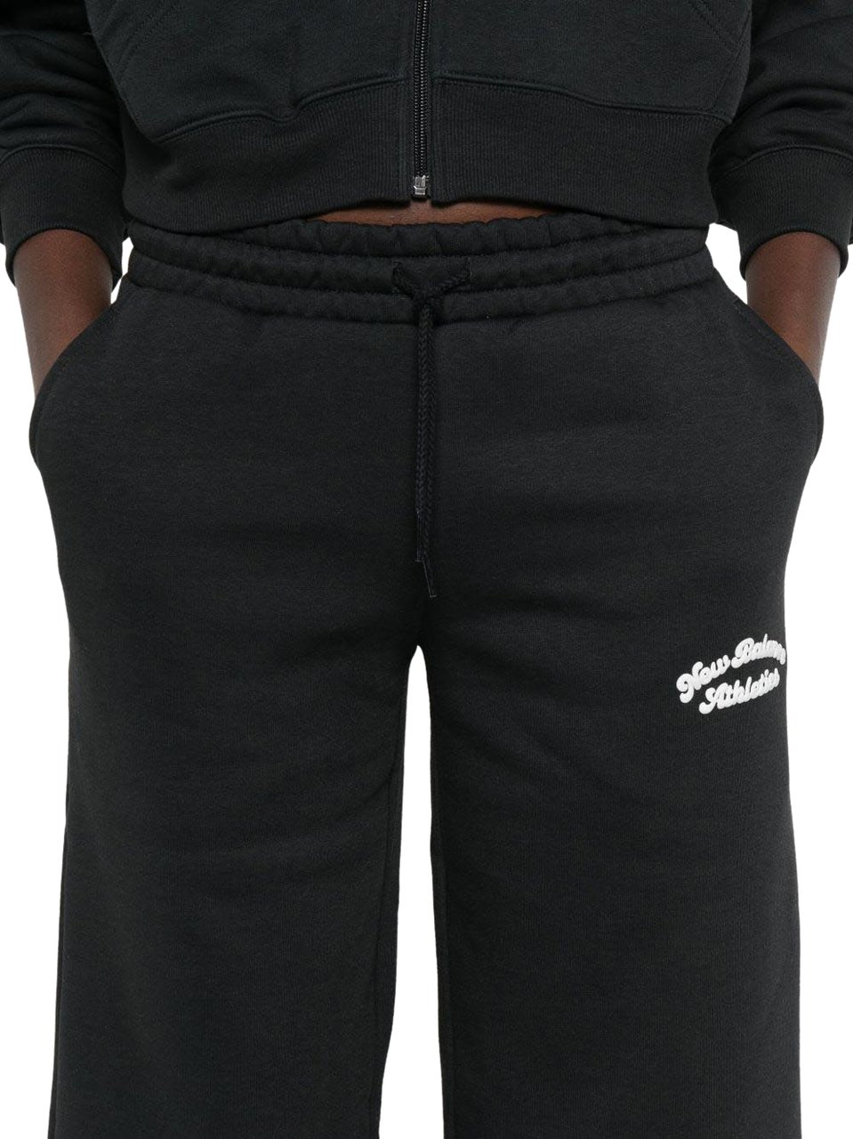 New Balance Trousers Black Zwart