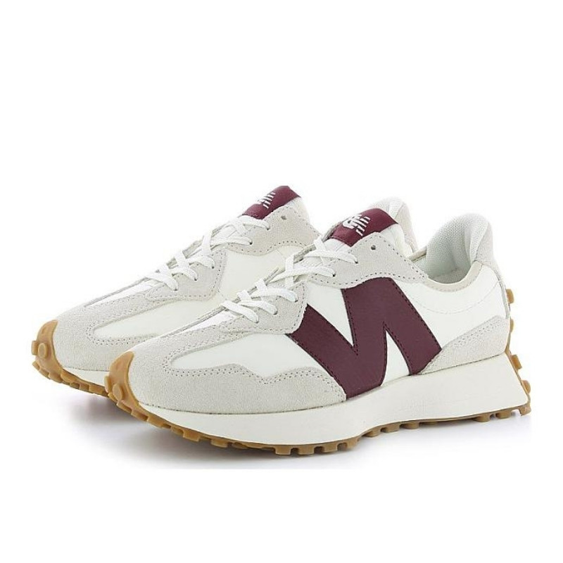 New Balance New Balance 327 Moonbeam Classic Burgundy Rood