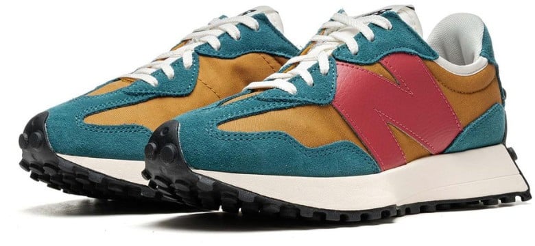 New Balance New Balance 327 Mountain Teal Workwear Blauw