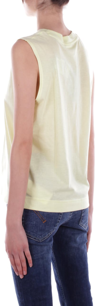 New Balance T-Shirts And Polos Lime Groen