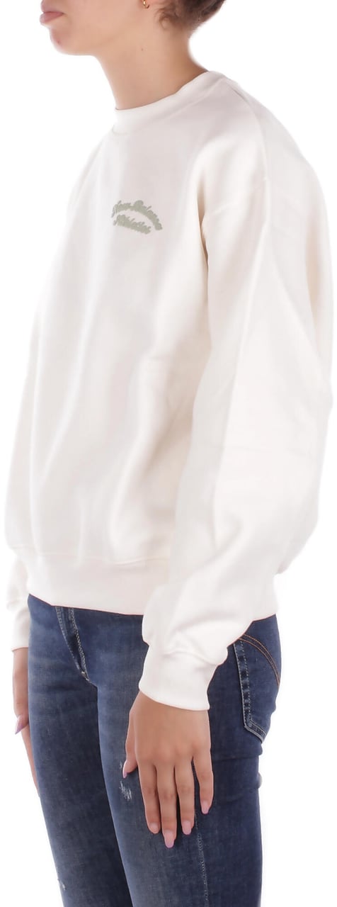 New Balance Sweaters Cream Wit