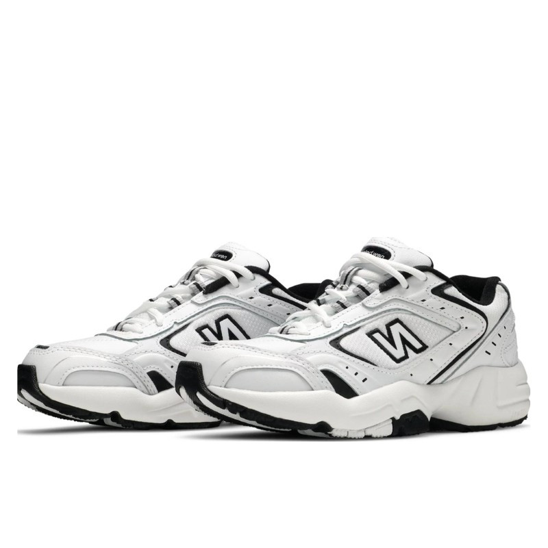 New Balance New Balance 452 White Black Zwart