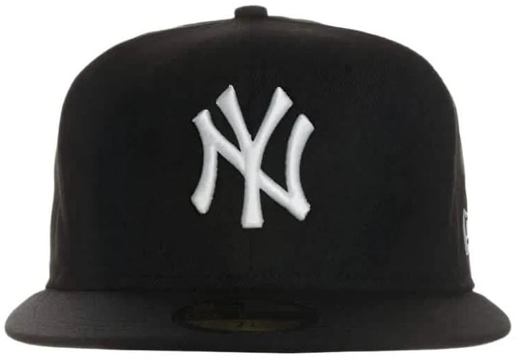 New Era New Era New York Yankees 59Fifty Fitted Cap Zwart Wit Zwart