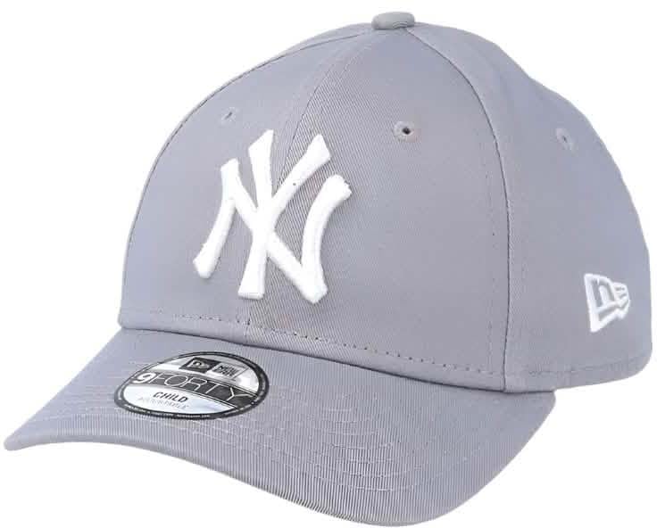 New Era New Era New York Yankees MLB 9Forty Youth Cap Grijs Grijs