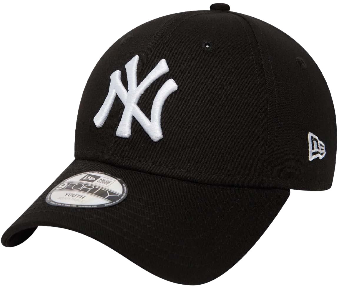 New Era New York Yankees MLB 9Forty Youth Cap Zwart Wit Zwart