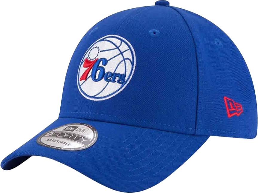 New Era New Era Philadelphia 76ers Sixers NBA 9Forty Cap Blauw